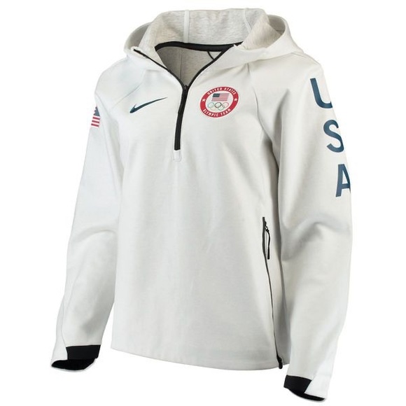 Nike Sweaters - NIKE - LIMITED ED Team USA Quarter Zip Tech Fleece